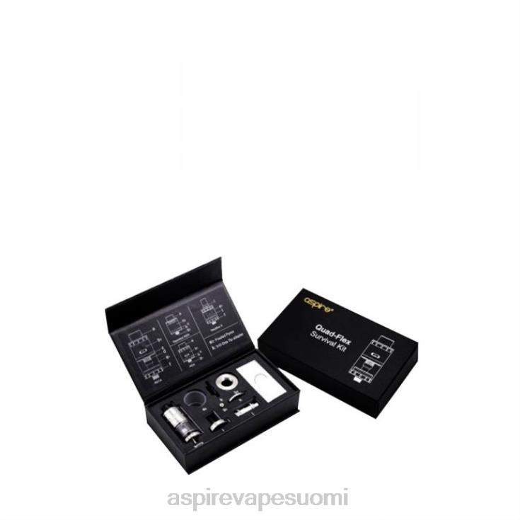 Aspire Vape Amazon | 20PXJ190 Aspire Quad-Flex selviytymispakkaus musta