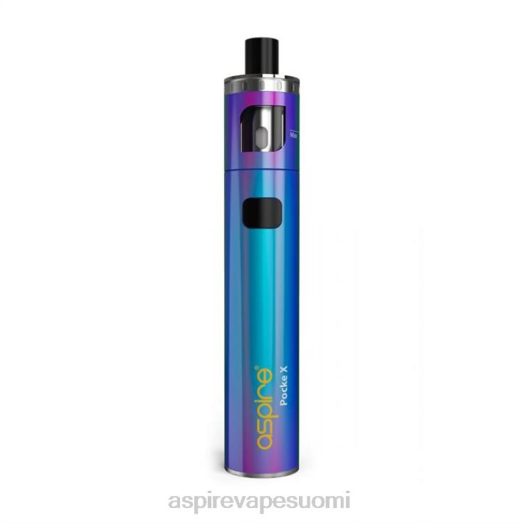 Aspire Vape Helsinki | 20PXJ112 Aspire Pockex tasku aio sateenkaari